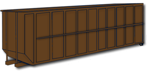 45 Yard Roll-Off Container